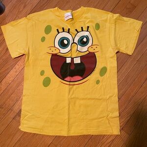 Nickelodeon Yellow SpongeBob Short Sleeve Tee
